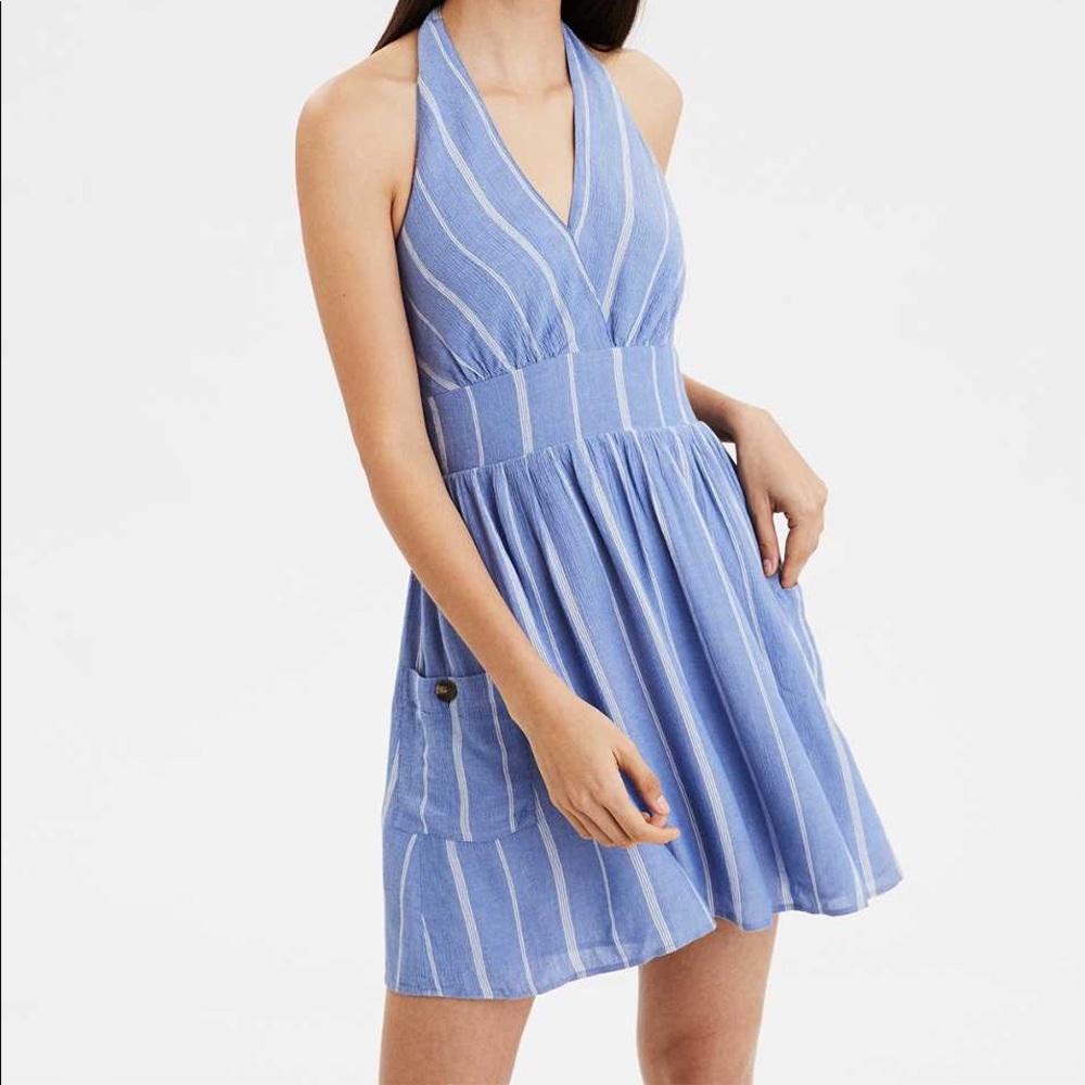 NWT American Eagle halter babydoll dress